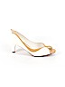 Carriage Court Ivory Heels Size 9 1/2 - photo 1