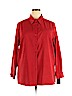 Sag Harbor Red Long Sleeve Top Size 20 - photo 1