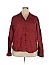 Coldwater Creek Red Long Sleeve Blouse Size 2X - photo 1