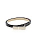Calvin Klein Solid Black Leather Belt Size S - photo 1