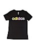 Adidas 100% Polyester Black Active T-Shirt Size 14 - photo 1
