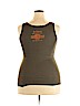 Harley Davidson 100% Cotton Green Tank Top Size 2X - photo 2
