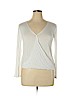Glitz White Long Sleeve Top Size XL - photo 1