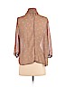 Love Culture 100% Polyester Tan Long Sleeve Blouse Size S - photo 2