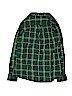 Cat & Jack 100% Cotton Plaid Green Long Sleeve Button-Down Shirt Size 16 - photo 2