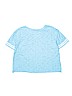 Justice Blue Short Sleeve Button-Down Shirt Size XL (kids) - photo 2