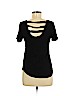 Zenana Outfitters Black Short Sleeve Top Size M - photo 2