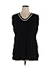 misook Black Sleeveless Top Size XL - photo 1