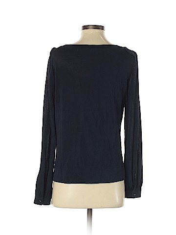 Tory Burch Long Sleeve Silk Top (view 2)