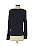 Tory Burch Blue Long Sleeve Silk Top Size S - photo 2