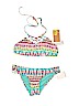 Hobie Green Two Piece Swimsuit Size 12 - photo 1