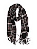 Steve Madden 100% Polyester Plaid Black Scarf One size - photo 1