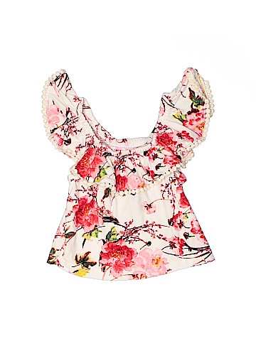 1st Kiss Short Sleeve Blouse (view 1)