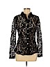 BCBGMAXAZRIA Black Long Sleeve Button-Down Shirt Size M - photo 1