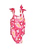 Old Navy Pink One Piece Swimsuit Size 6-12 mo - photo 2