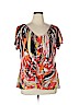 Worthington Orange Short Sleeve Top Size 1X - photo 1