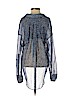 Free People 100% Polyester Blue Long Sleeve Blouse Size XS - photo 2
