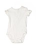 H&M 100% Organic Cotton White Short Sleeve Onesie Size 2 - 3 - photo 1