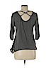 A. Byer Gray 3/4 Sleeve Top Size M - photo 2