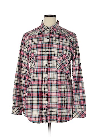 Matchstick Long Sleeve Button-Down Shirt (view 1)
