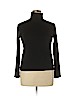 Jones New York Sport 100% Cotton Black Long Sleeve Turtleneck Size XL - photo 1