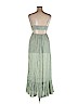 Forever 21 100% Rayon Green Casual Dress Size L - photo 2