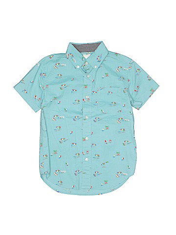 Crewcuts Outlet Short Sleeve Button-Down Shirt (view 1)