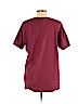 Victoria's Secret Pink 100% Cotton Burgundy Short Sleeve T-Shirt Size L - photo 2