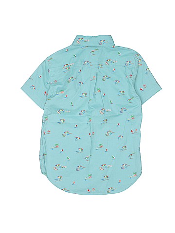 Crewcuts Outlet Short Sleeve Button-Down Shirt (view 2)