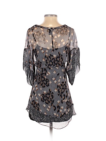 Ella Moss Short Sleeve Silk Top (view 2)