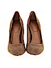 Corso Como 100% Leather Brown Heels Size 5 - photo 2