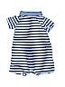 Carter's 100% Cotton Stripes Blue Short Sleeve Outfit Size 12 - photo 2