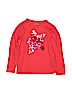 Crewcuts 100% Cotton Red Long Sleeve T-Shirt Size 6 - 7 - photo 1