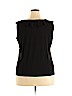 Claudia Richard Black Sleeveless Top Size 2X - photo 2