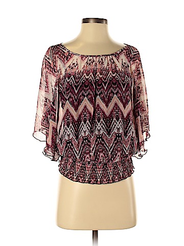 Iz Byer Short Sleeve Blouse (view 1)