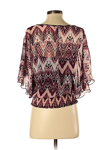 Iz Byer Short Sleeve Blouse (view 2)