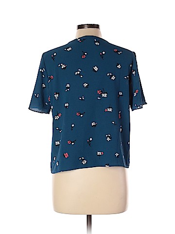 Pink Rose Short Sleeve Blouse (view 2)