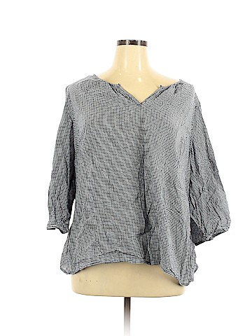 Liz Claiborne 3/4 Sleeve Blouse (view 1)