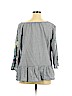 Liz Claiborne 100% Cotton Blue 3/4 Sleeve Blouse Size 1X - photo 2