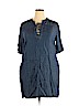 Philosophy Republic Clothing 100% Tencel Lyocell Blue Casual Dress Size XXL - photo 1