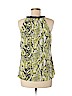 Alfani 100% Polyester Green Sleeveless Blouse Size 8 (petite) - photo 2