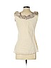 Baraschi 100% Cotton Tan Sleeveless Blouse Size XS - photo 2