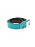 Banana Republic 100% Leather Solid Blue Leather Belt Size S - photo 1