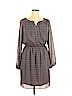 Max Studio 100% Polyester Burgundy Casual Dress Size XL - photo 1