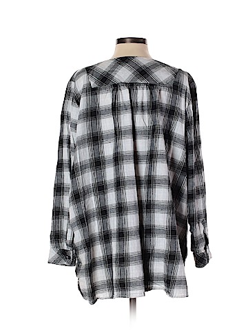 Woman Within 3/4 Sleeve Blouse (view 2)