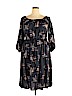 Ann Taylor LOFT 100% Rayon Gray Casual Dress Size XXL - photo 1
