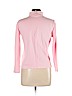St. John's Bay 100% Cotton Pink Long Sleeve Turtleneck Size L (petite) - photo 2