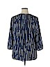 NYDJ Blue Long Sleeve Blouse Size XL - photo 2