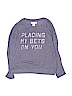 H&M L.O.G.G. Graphic Purple Pullover Sweater Size 14 - photo 1
