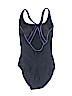Speedo 100% Polyester Black One Piece Swimsuit Size 14 - photo 2